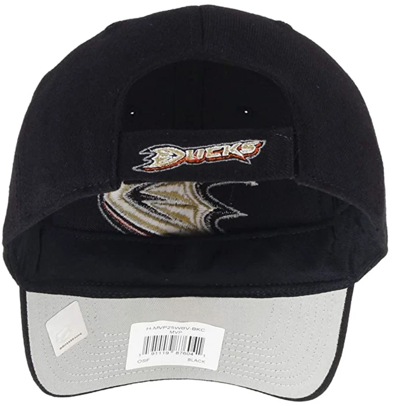 47 Brand Unisex Anaheim Ducks MVP Kappe - Schwarz / Gold