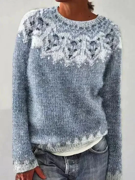 Hannah | Stilvoller Und Gemütlicher Retro-Streifenpullover Für Damen
