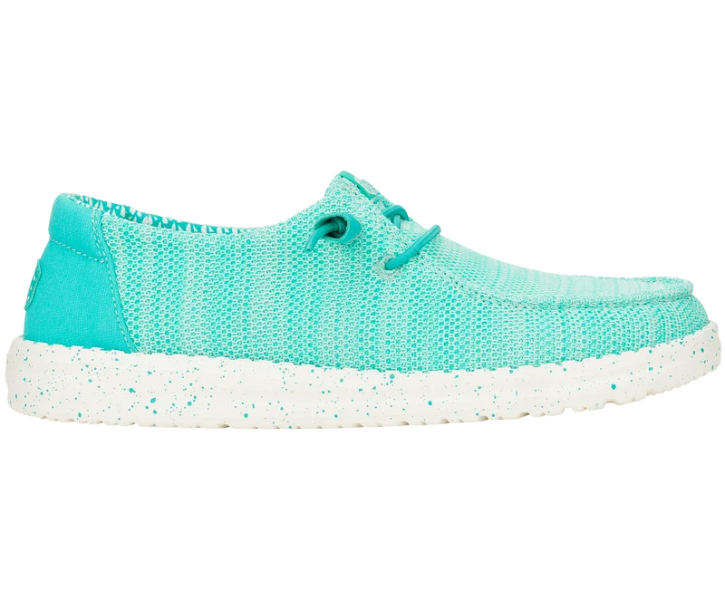 Hey Dude Damen-Stretch-Socken-Mokassin Wendy | Keramikblau