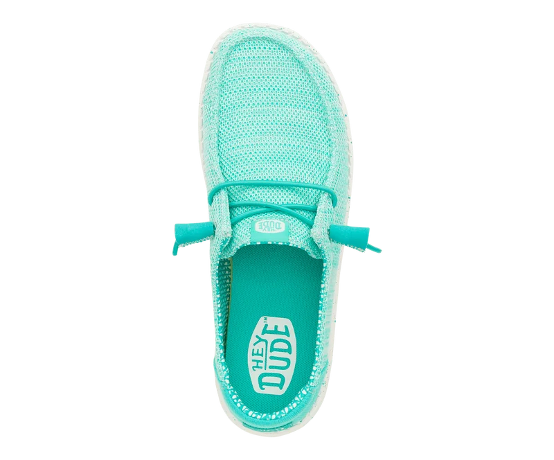 Hey Dude Damen-Stretch-Socken-Mokassin Wendy | Keramikblau