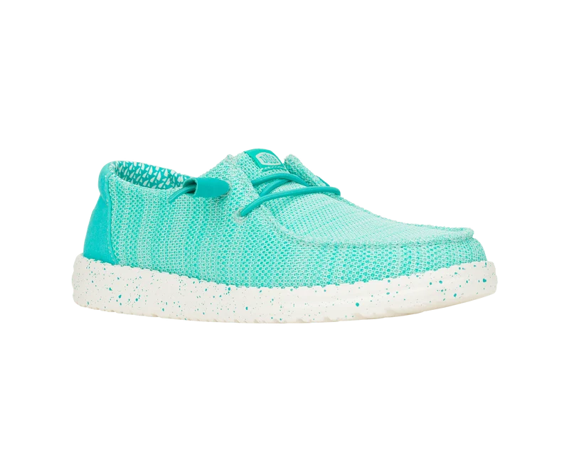 Hey Dude Damen-Stretch-Socken-Mokassin Wendy | Keramikblau