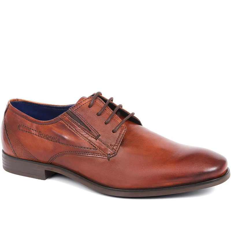Bugatti Smart Leather Lace-ups - BUG37516 / 323 407 - Cognac