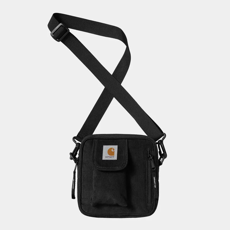Carhartt WIP Essential Cord-Tasche für Herren – Schwarz
