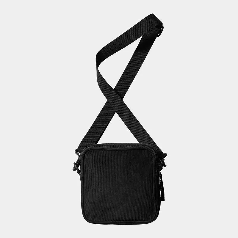 Carhartt WIP Essential Cord-Tasche für Herren – Schwarz