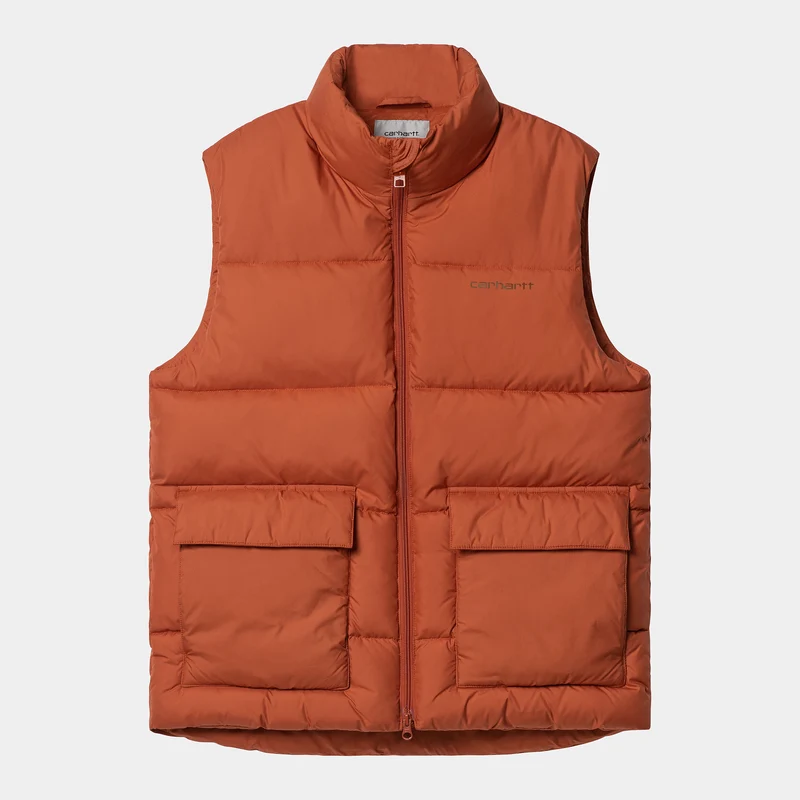 Carhartt WIP Springfield Weste für Herren - Ziegelrot / Biber