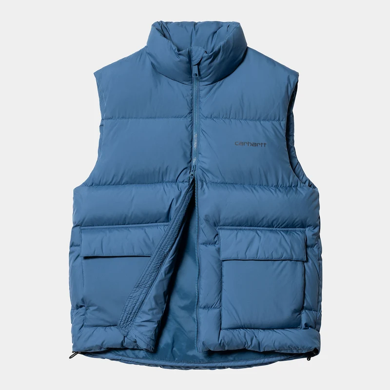Carhartt WIP Herren Springfield Weste - Liberty / Blau