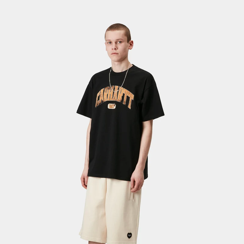 Carhartt WIP Herren Vorlesungs-T-Shirt | Schwarz