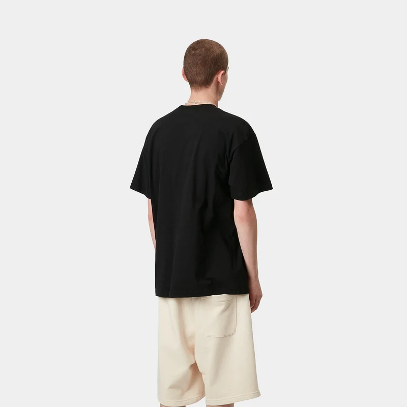 Carhartt WIP Herren Vorlesungs-T-Shirt | Schwarz