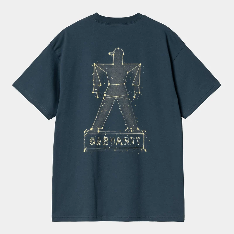 Carhartt WIP Herren Stargazer T-Shirt | Dunkelblau
