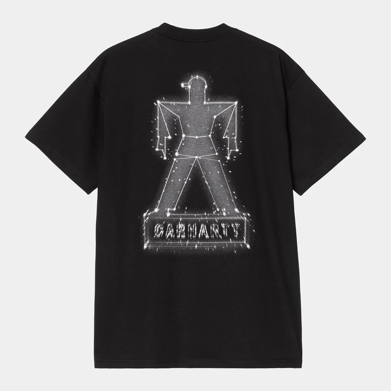 Carhartt WIP Herren Stargazer T-Shirt | Schwarz