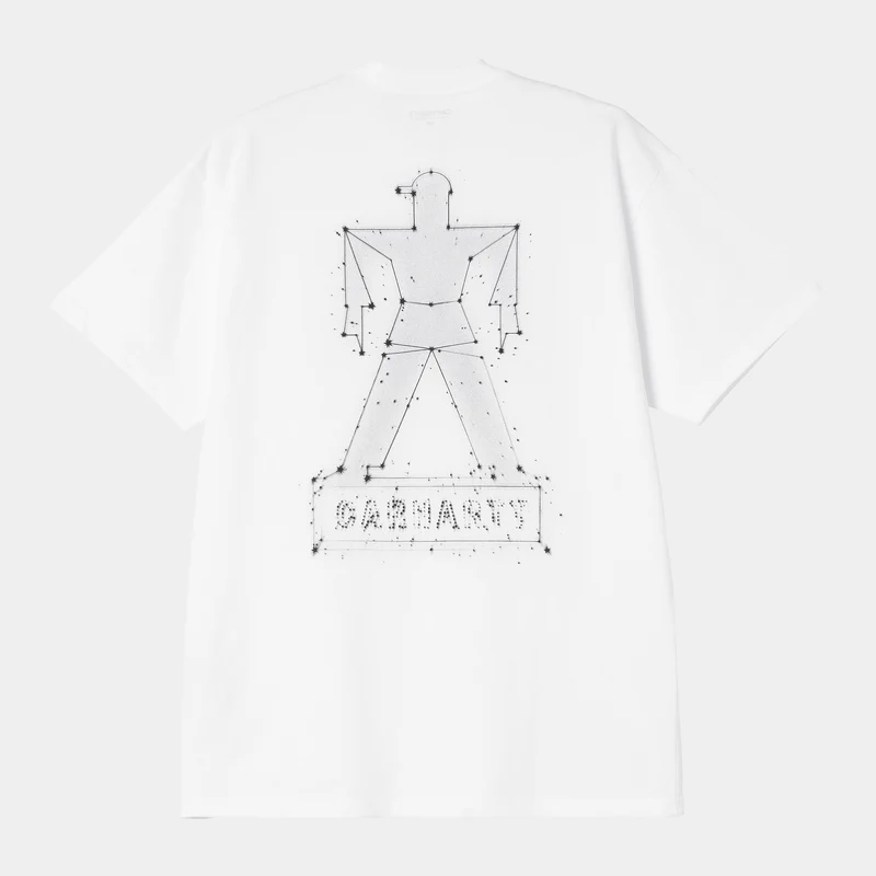 Carhartt WIP Herren Stargazer T-Shirt | Weiß