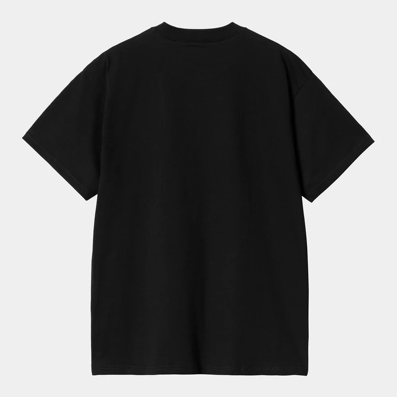 Carhartt WIP Herren Hot Script T-Shirt | Schwarz