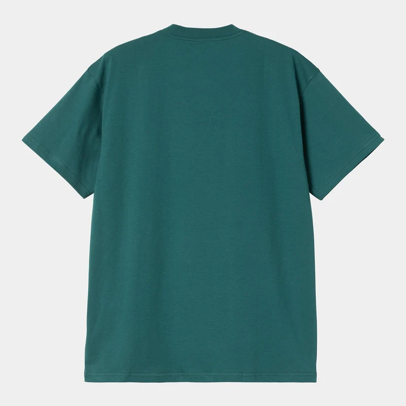 Carhartt WIP Herren Hot Script T-Shirt | Regenwald
