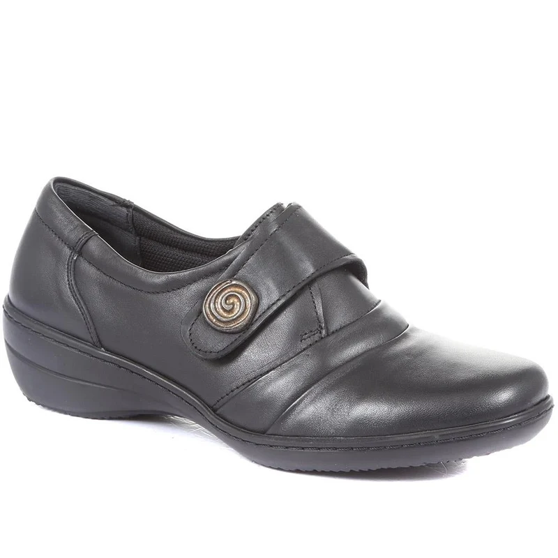 Handmade Leather Shoe with One Touch Strap - HSHAK1806 / 146 045
