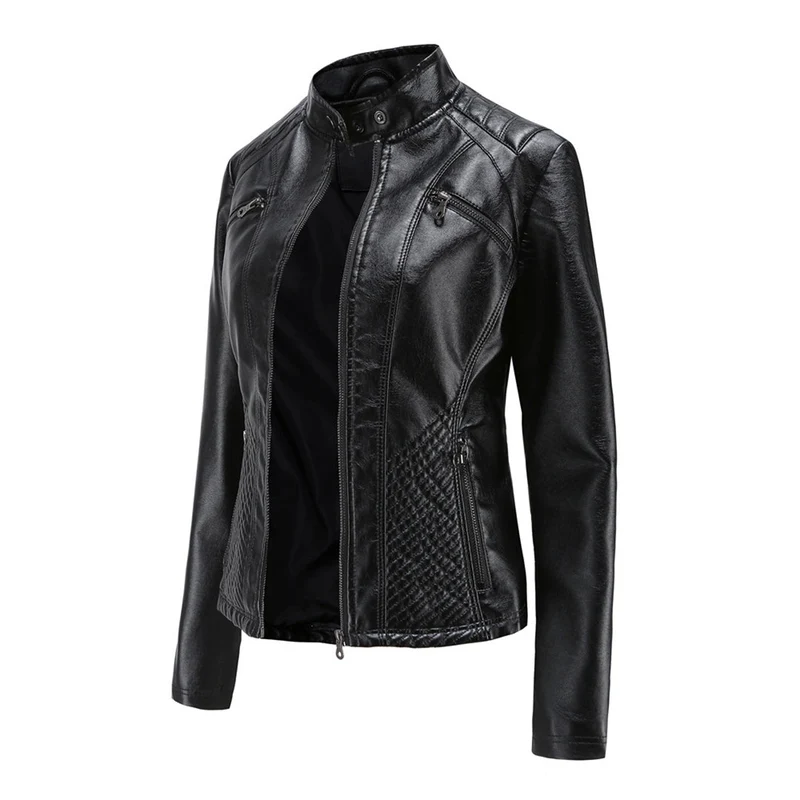 Sabine | Damen Modische Jacke mit Gesteppter Schulterpartie