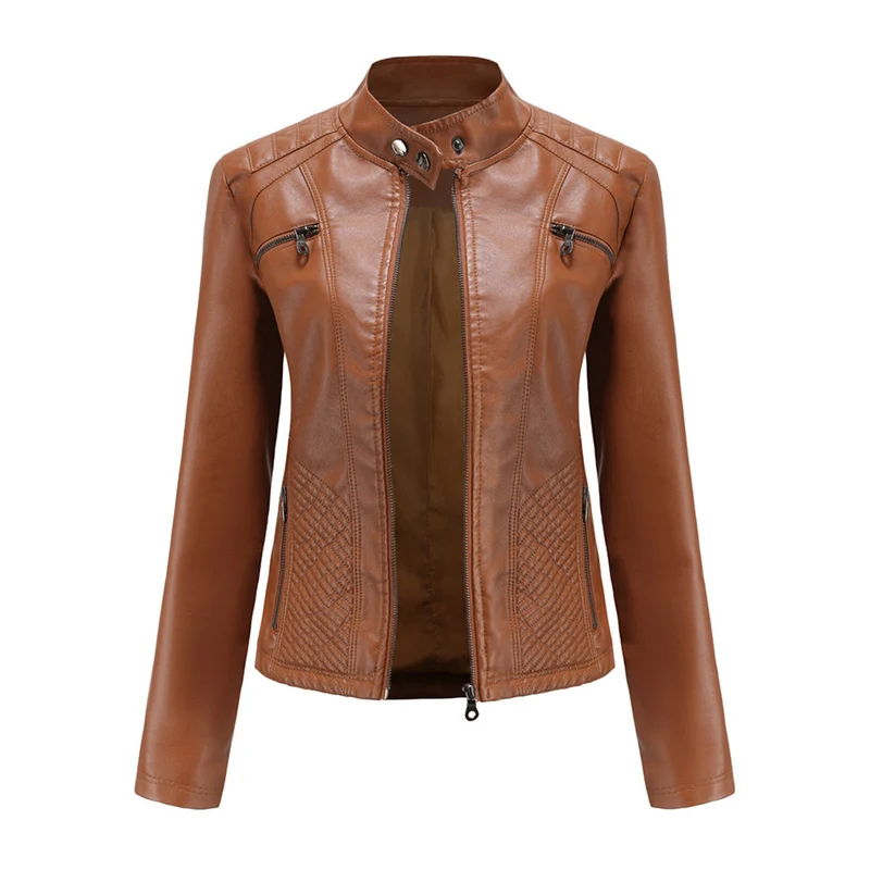 Sabine | Damen Modische Jacke mit Gesteppter Schulterpartie