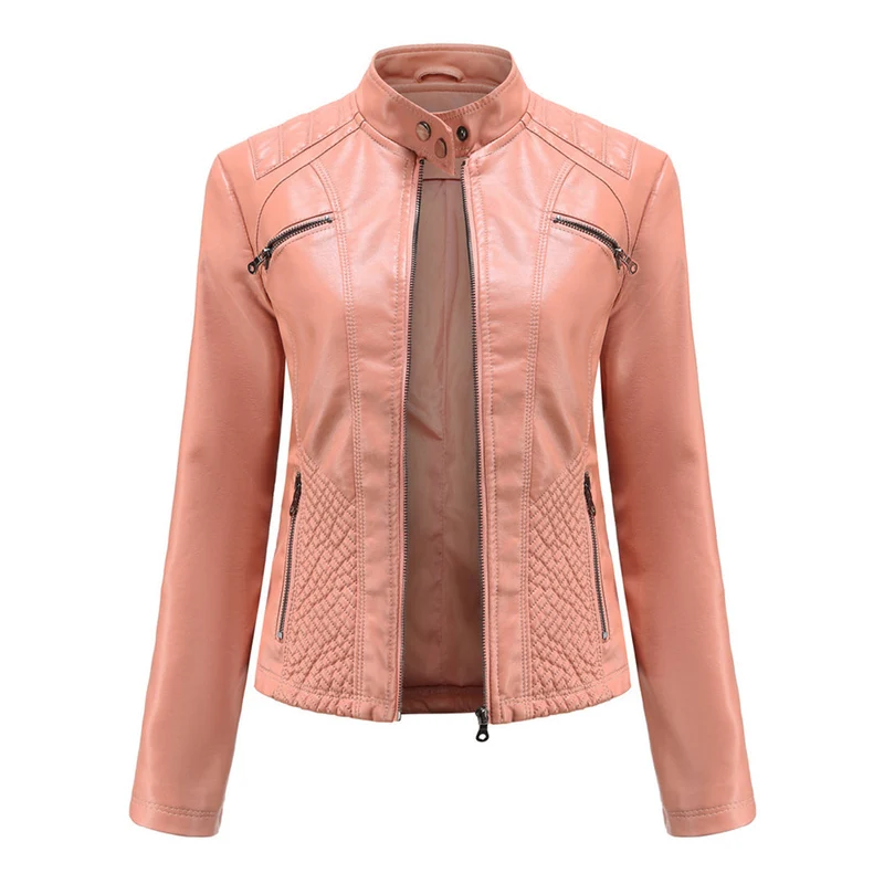 Sabine | Damen Modische Jacke mit Gesteppter Schulterpartie