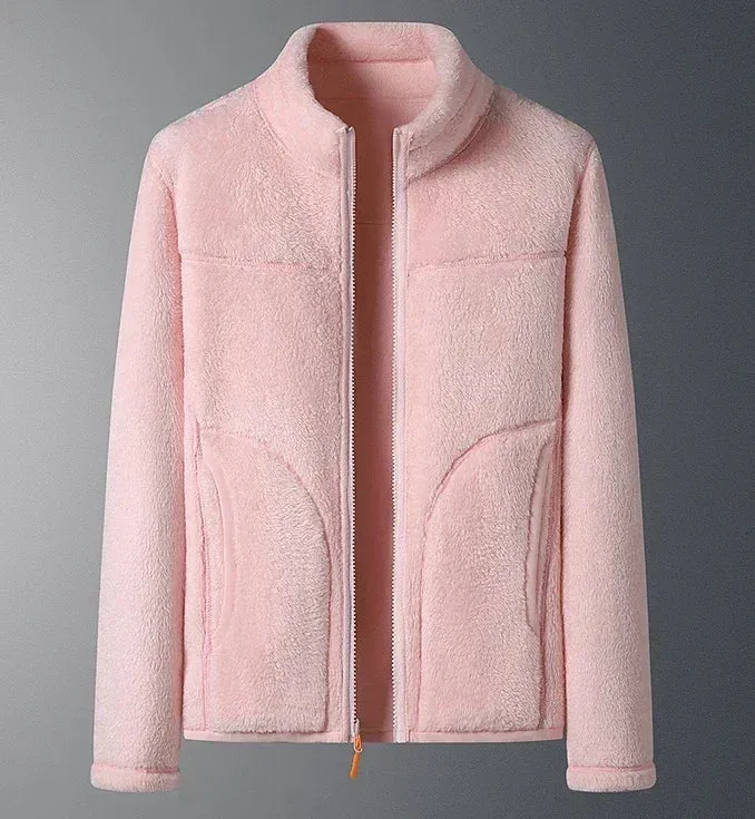 Emil | Damen Warmer Wintermantel mit Stehkragen