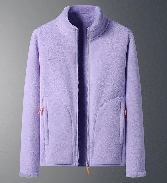 Emil | Damen Warmer Wintermantel mit Stehkragen