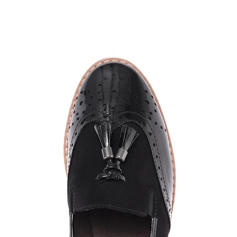 Tassel Loafers - JANSP26017 / 310 349 - Black