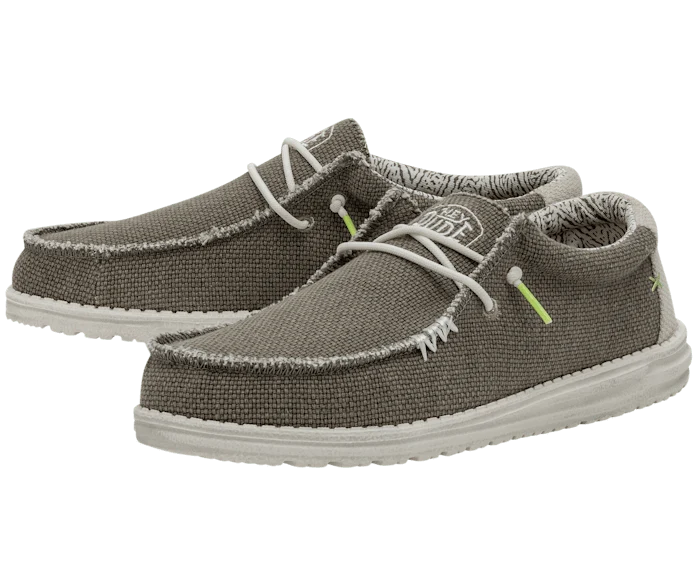 Hey Dude Wally Herren-Mokassin mit Zopfmuster | Fossil