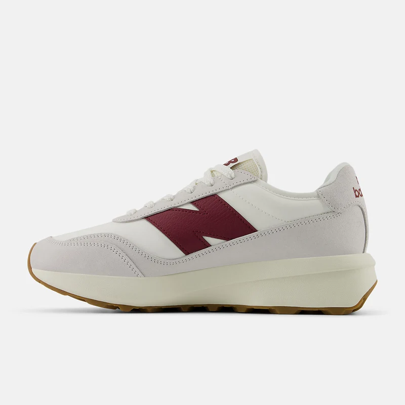 New Balance Unisex 370 Trainer | Meersalz-Karmesinrot