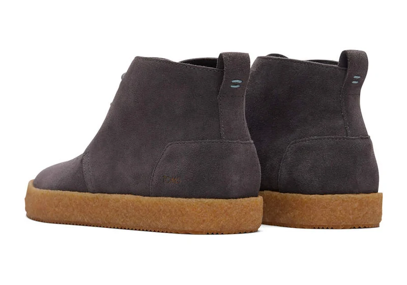 TOMS Herren Fremont Wildleder-Stiefelette – Pavement Grey