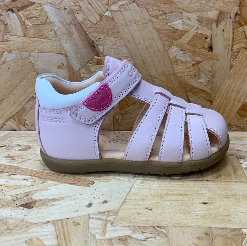 Geox Kleinkinder B Macchia BB Gladiator Sandalen – Hellrosa