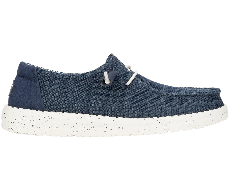 Hey Dude Wendy Stretch Sox Mokassins für Damen | Marineblau