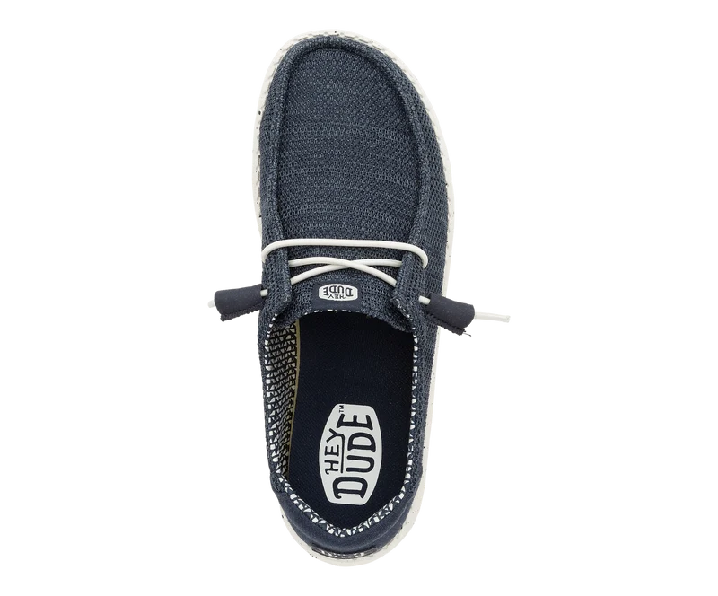 Hey Dude Wendy Stretch Sox Mokassins für Damen | Marineblau