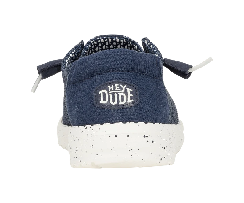 Hey Dude Wendy Stretch Sox Mokassins für Damen | Marineblau