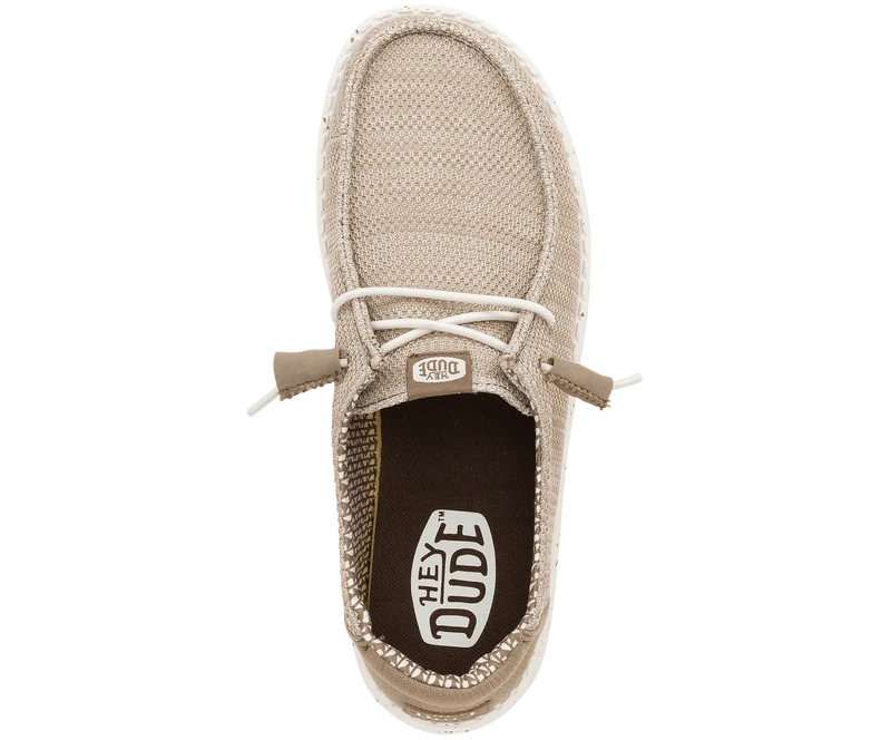 Hey Dude Damen-Mokassins „Wendy Stretch Sox“ | Walnuss
