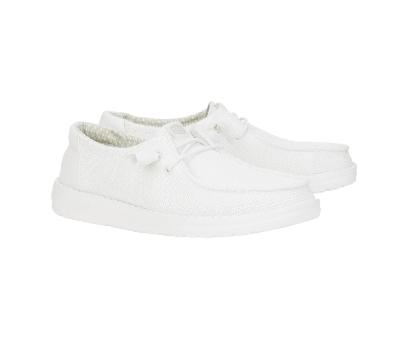 Hey Dude Damen-Mokassins „Wendy Stretch Sox“ | Weiß