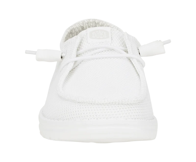 Hey Dude Damen-Mokassins „Wendy Stretch Sox“ | Weiß