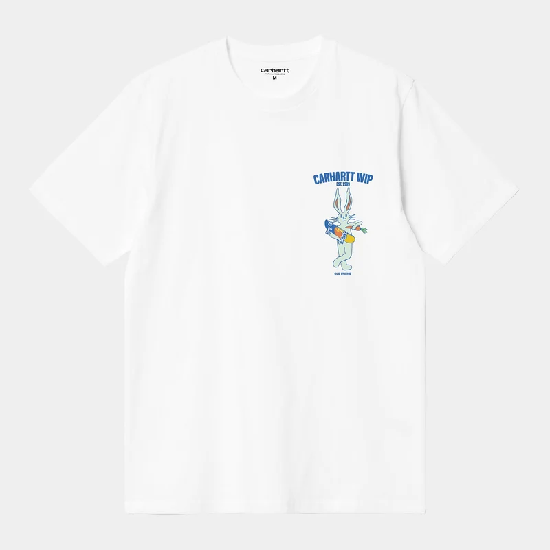 Carhartt WIP Herren Old Friend T-Shirt | Weiß