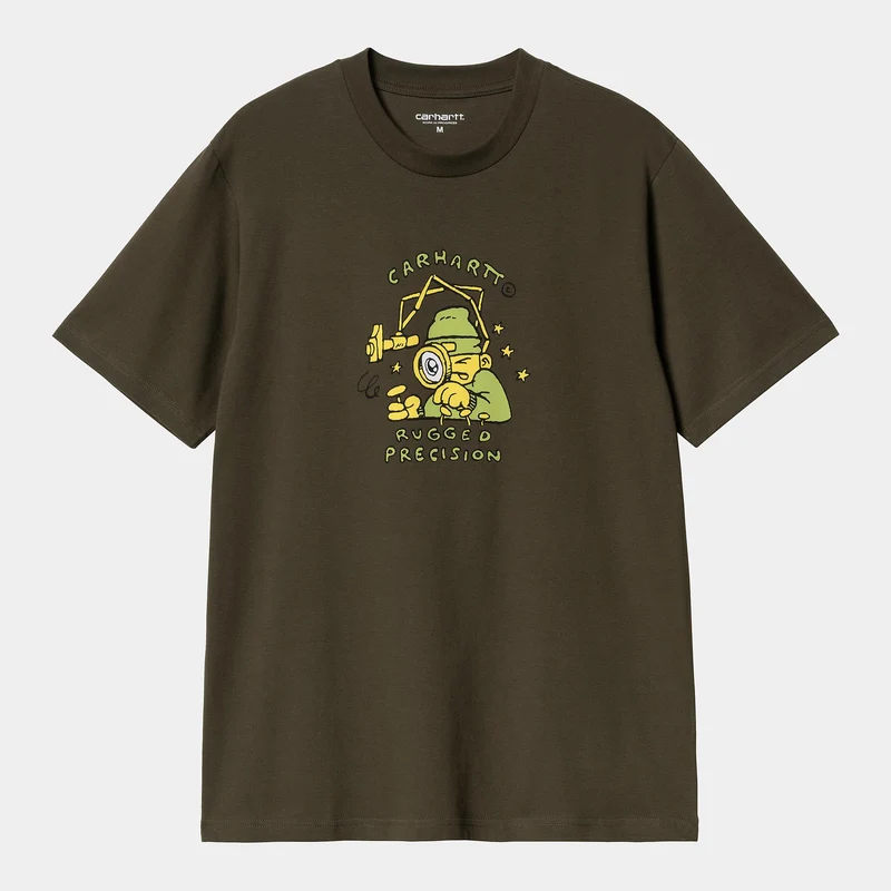 Carhartt WIP Herren Precision Work T-Shirt | Schildkröte
