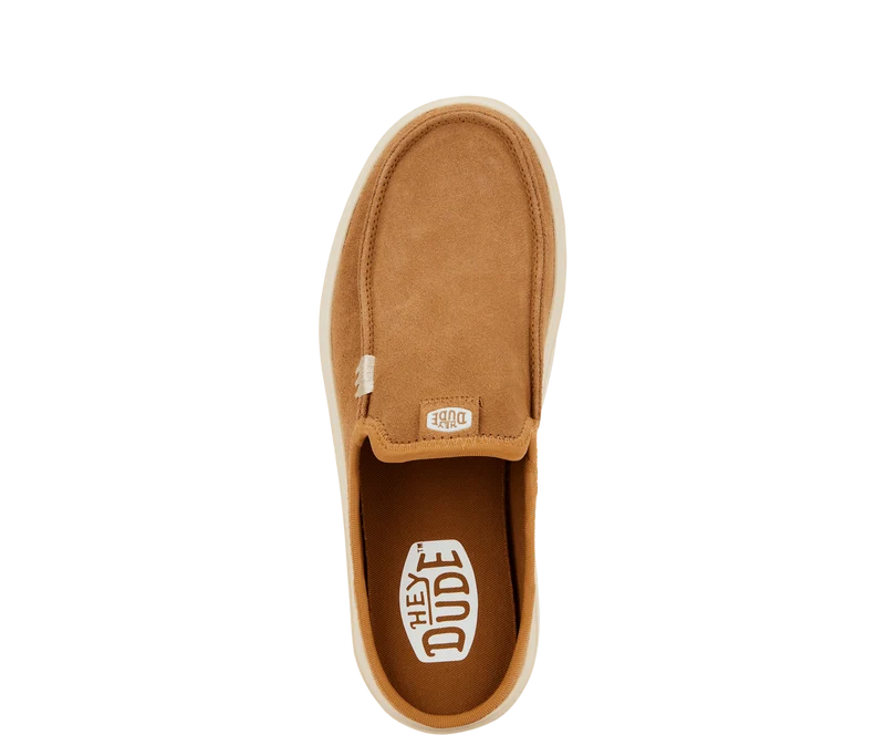 Hey Dude Austin Lift Classic Damenschuh aus Wildleder | Hellbraun
