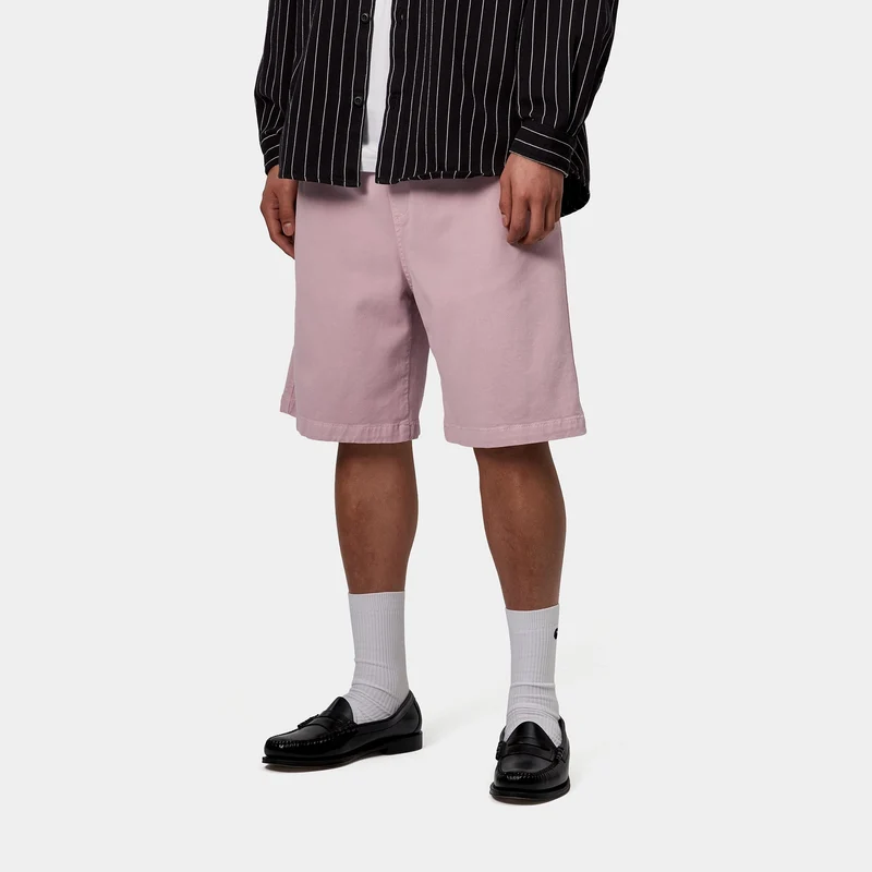 Carhartt WIP Herren Floyde Dewey Stretch Twill Shorts | Hortensia Garment Dyed