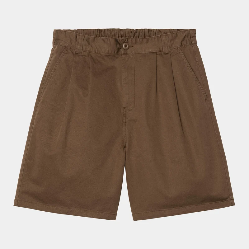 Carhartt WIP Herren Marv Lenexa Twill Short | Liberica Stone Washed
