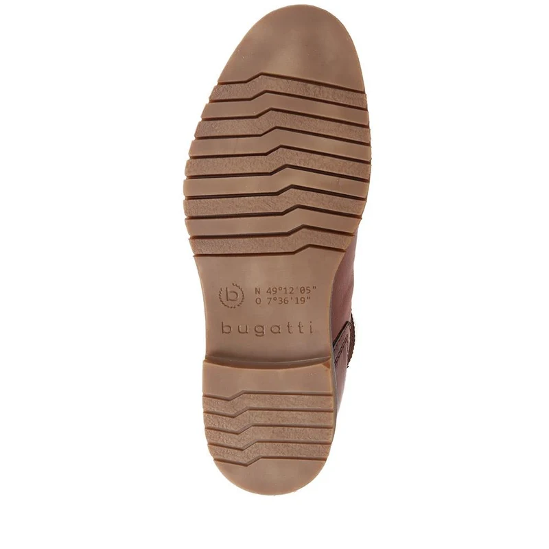 Leather Chelsea Boots - BUG38509 / 324 042 - Tan