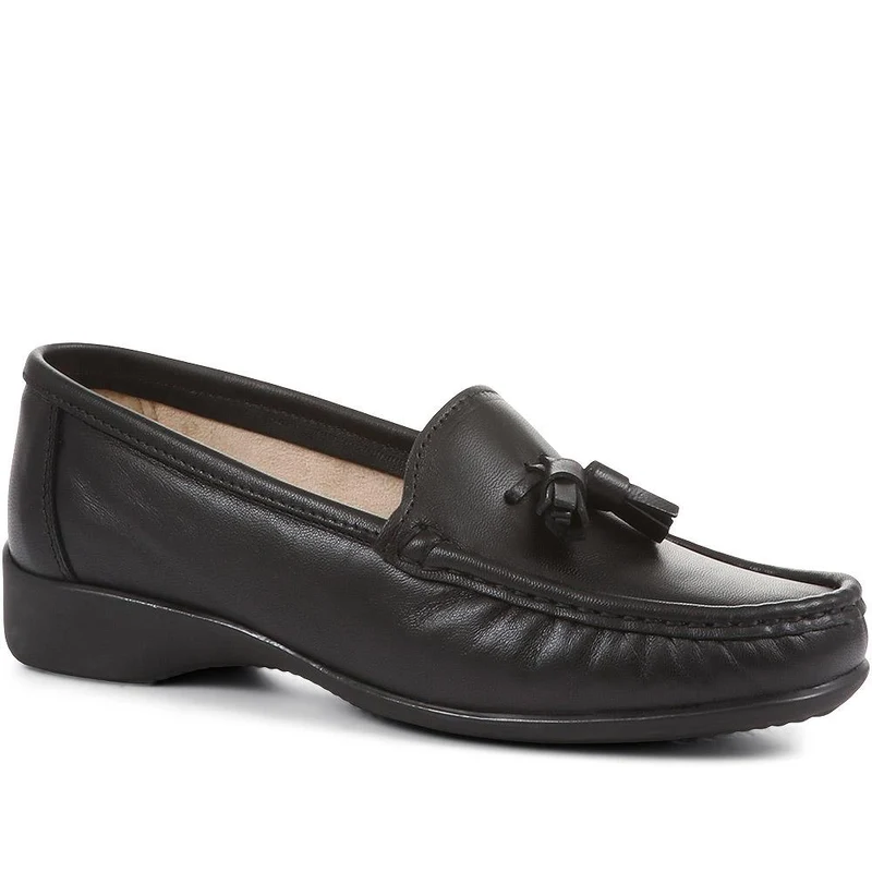 Leather Tassel Loafers - CONT25000 / 309 198