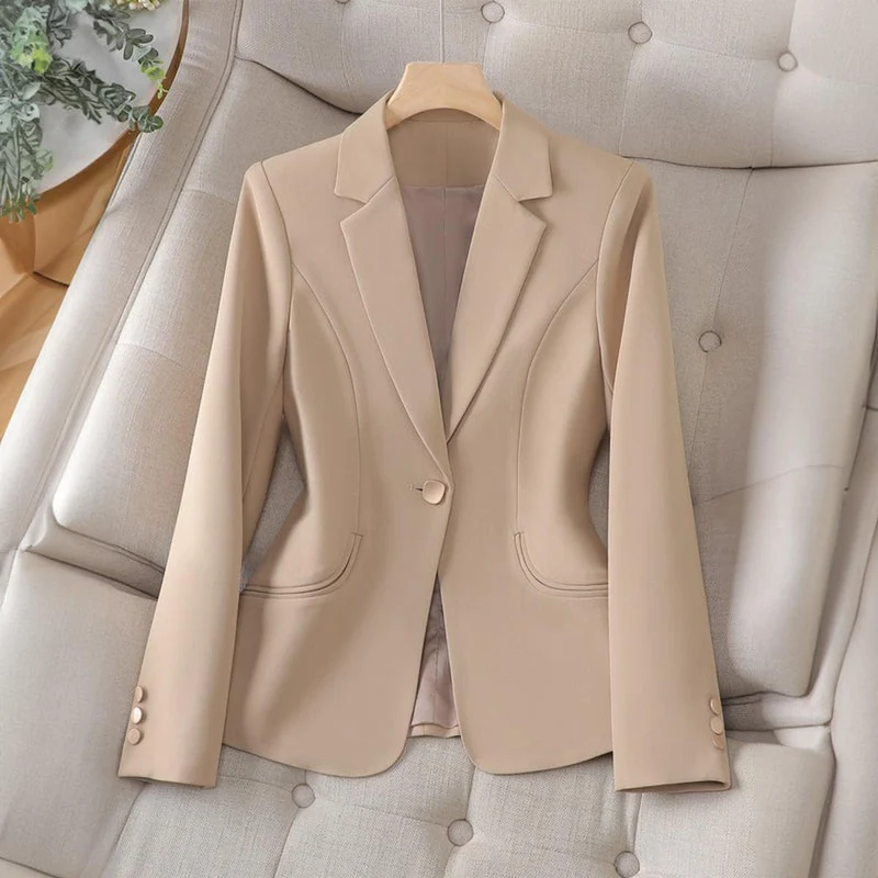Carolin | Damen Figurbetonte Elegante Arbeitsjacke
