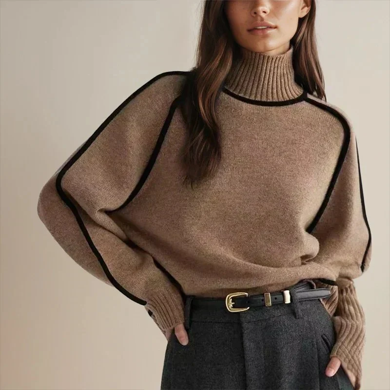 Charlotte | Moderner Und Bequemer Rollkragenpullover Für Damen