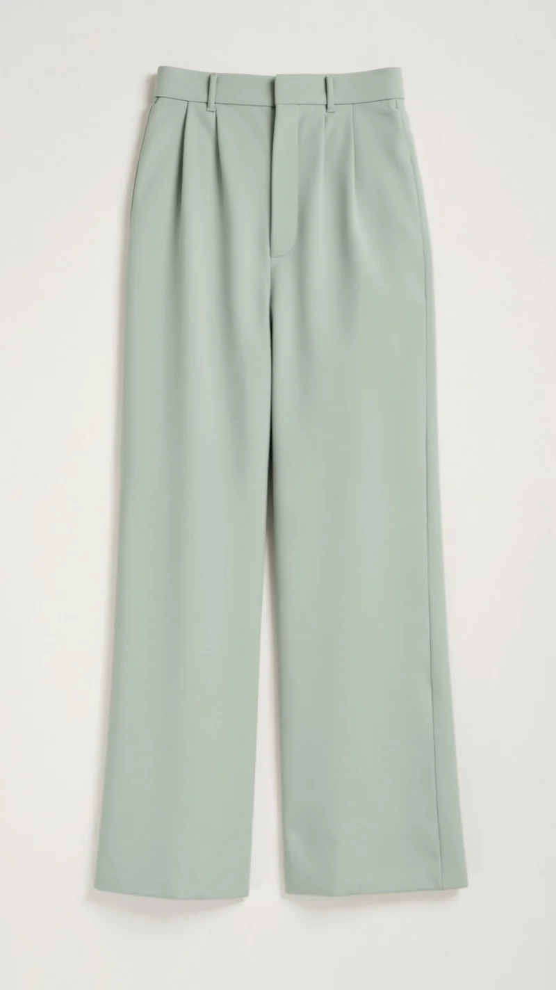 Gabriela | Damen Frühjahrs Hochtaillierte Weite Hose