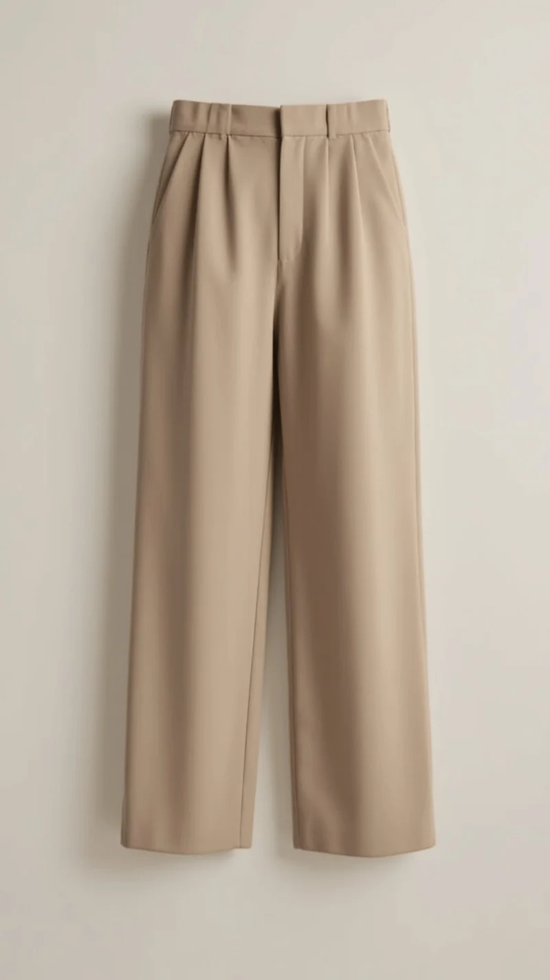 Gabriela | Damen Frühjahrs Hochtaillierte Weite Hose