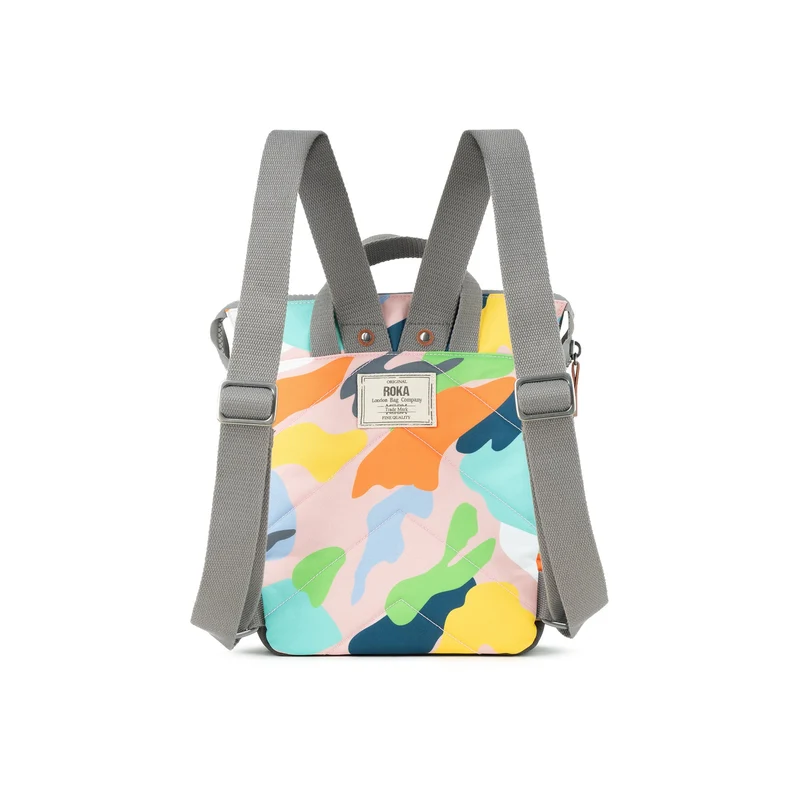 ROKA Bantry B Mellow Camo Kleine Tasche aus recyceltem Canvas