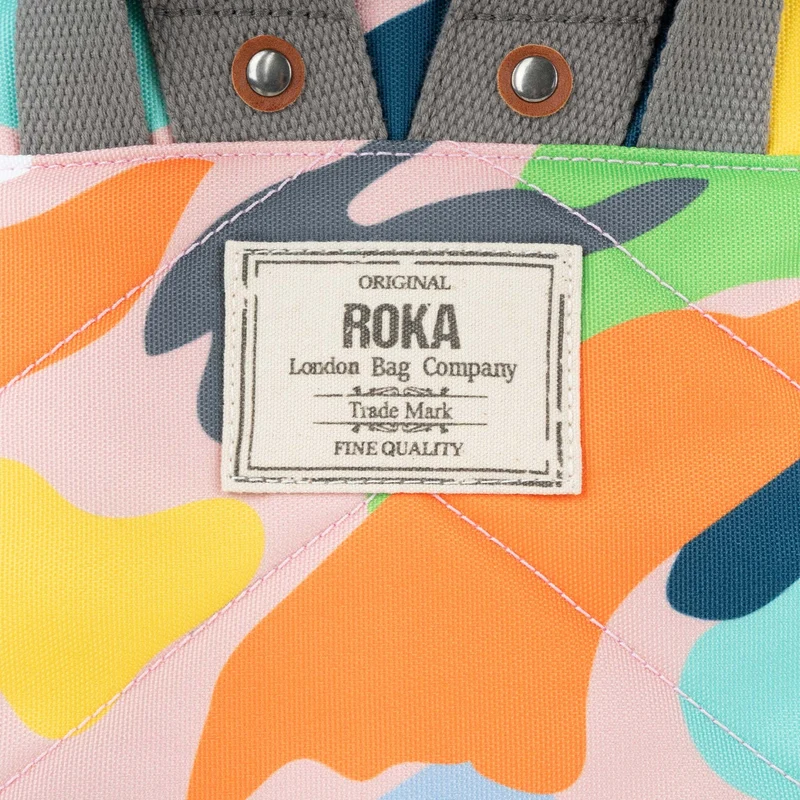 ROKA Bantry B Mellow Camo Kleine Tasche aus recyceltem Canvas