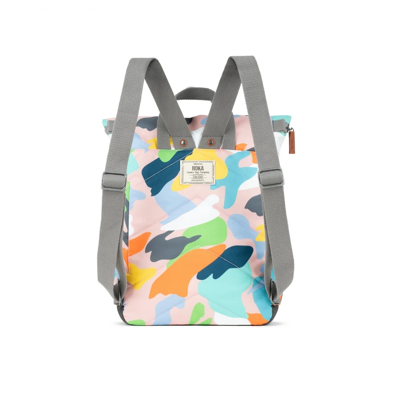 ROKA Canfield B Mellow Camo Medium Tasche aus recyceltem Canvas