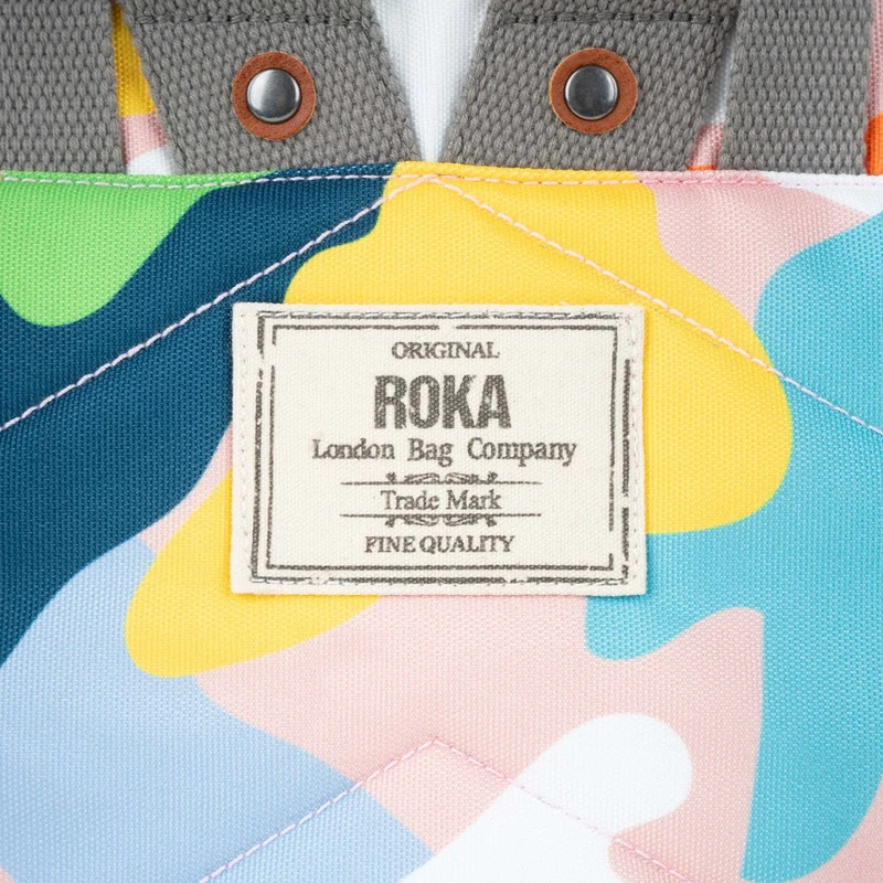 ROKA Canfield B Mellow Camo Medium Tasche aus recyceltem Canvas