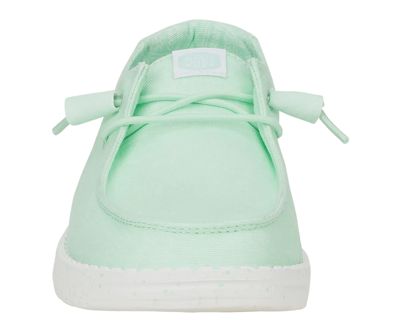 Hey Dude Damen-Mokassin Wendy aus Stretch-Canvas | Bay Blue